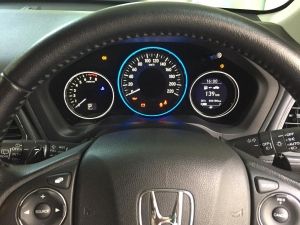 Honda HR-V E limited 2015 สีบรอนซ์เงิน รูปที่ 5